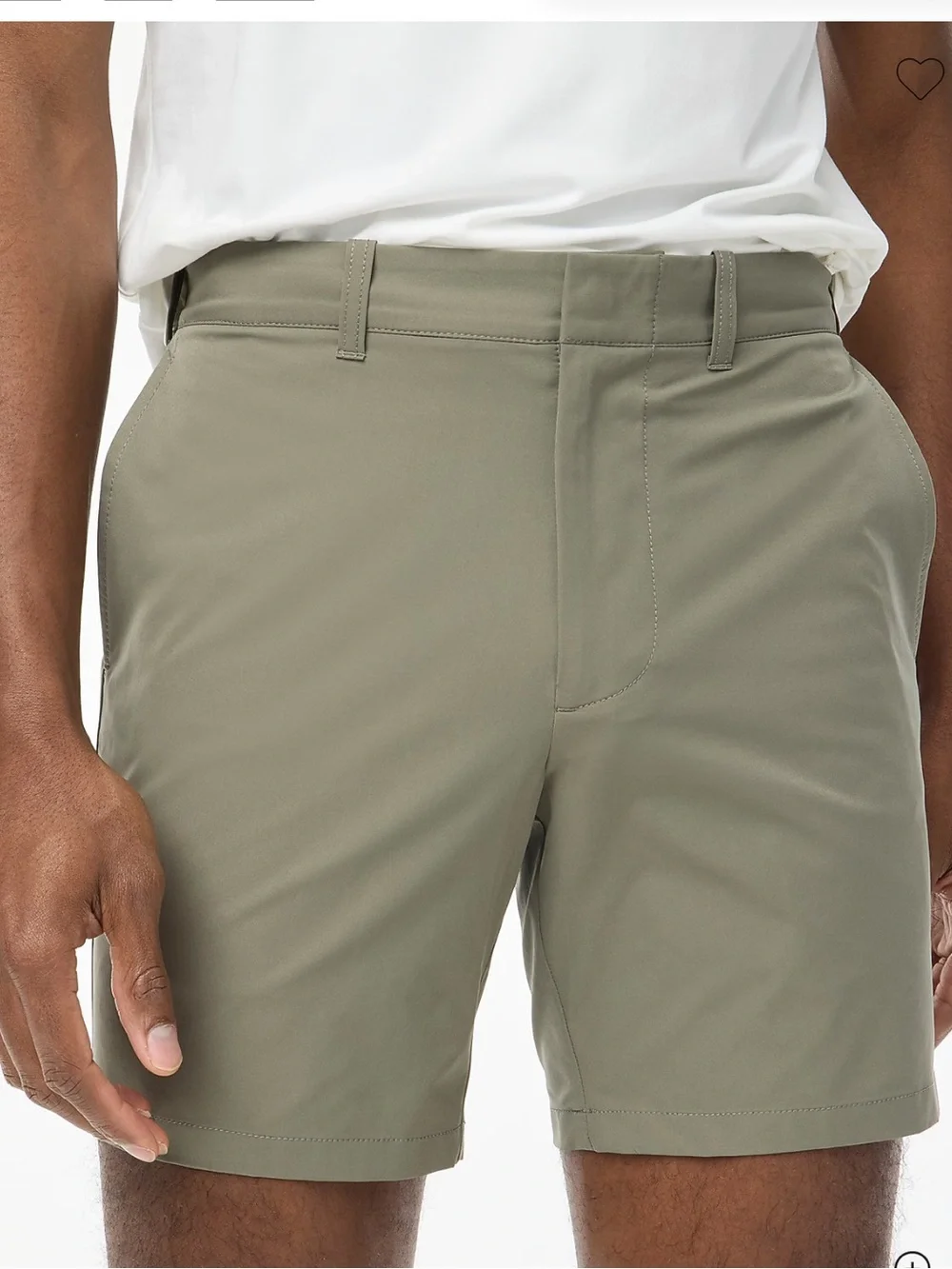 J. CREW Men's 7” Tech Shorts Smokey Taupe Size 40 NEW